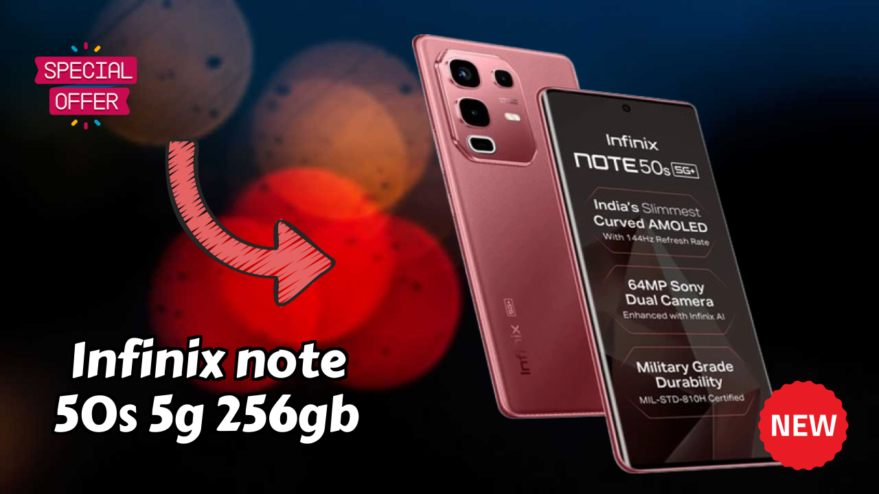 Infinix Note 50s 5G+ 256GB बैटरी लाइफ: 5500 MAh कितने टाइम तक चलती है