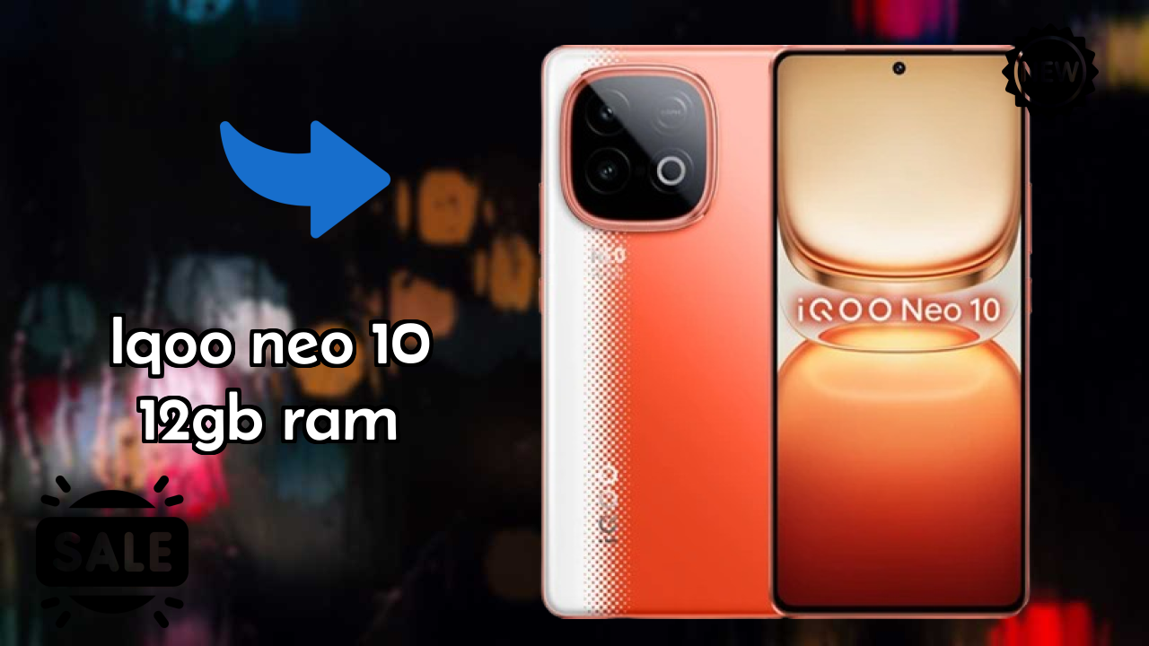 IQOO Neo 10 12GB RAM डिस्प्ले  डिस्कसन: 6.78 Inches (17.22 Cm) क्वॉलिटी