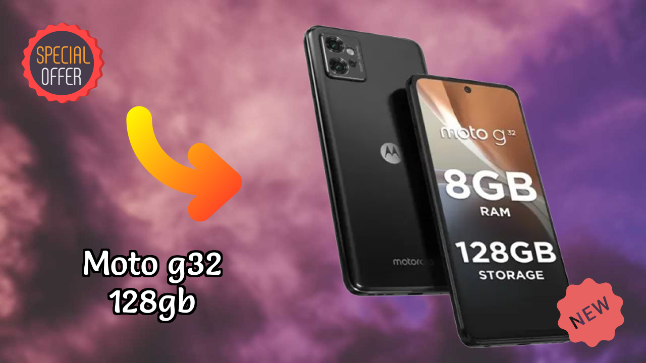 ₹12,999 पर Moto G32 128GB - बेस्ट फीचर्स हाइलाइट किए गए