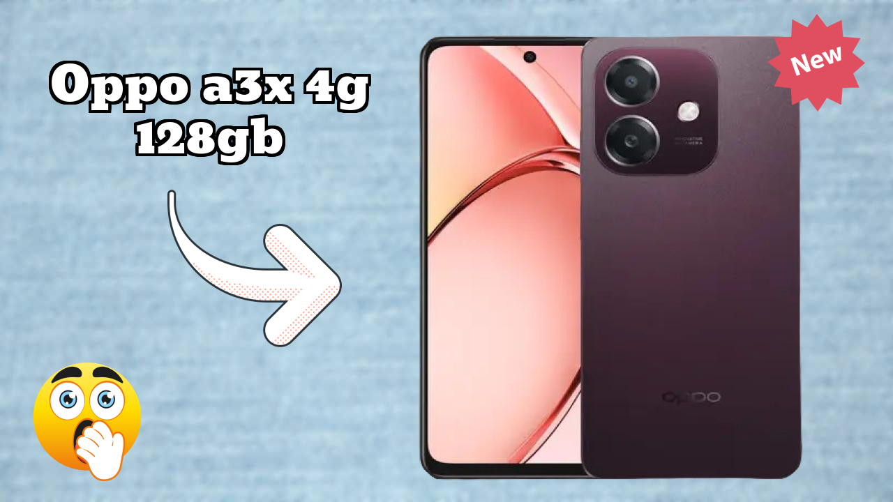 OPPO A3x 4G 128GB क़ीमत गिरावट: अब सिर्फ ₹9,999