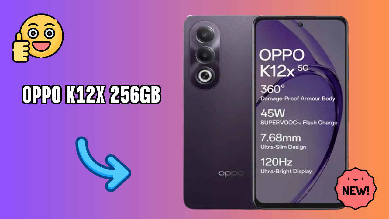 OPPO K12x 256GB बैटरी लाइफ: 5100 MAh चार्जिंग स्पीड