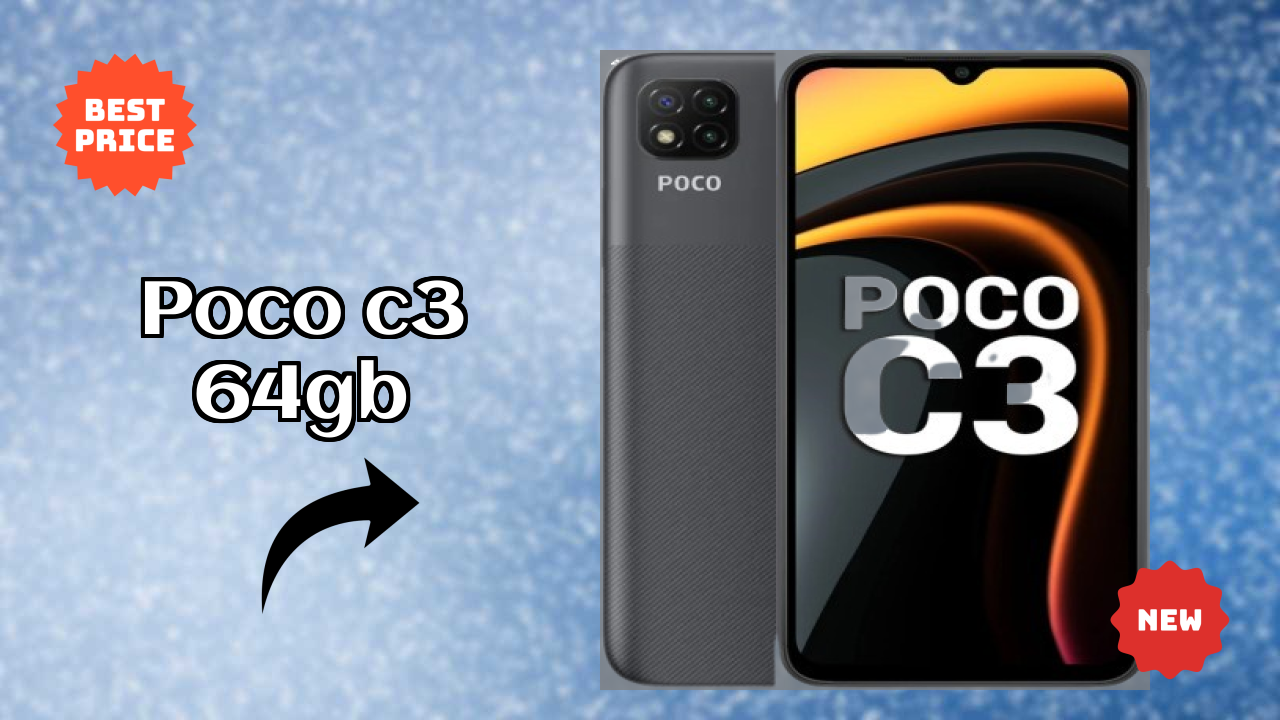 ₹8,499 पर POCO C3 64GB खरीद रहे हैं? यहां वह है जो आपको मिलता ह