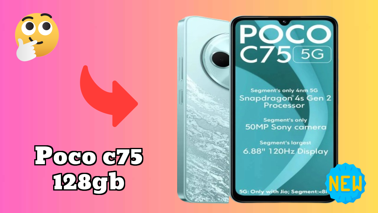 POCO C75 128GB बैटरी टेस्ट: क्या 5160 MAh पूरे दिन चलती है?