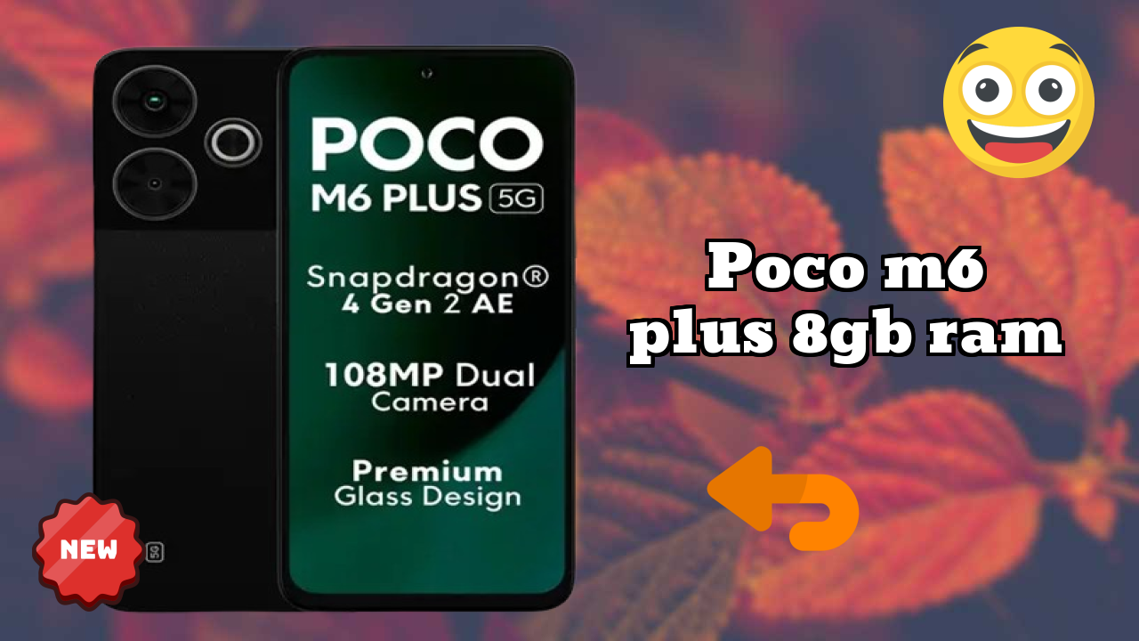 POCO M6 Plus 8GB RAM शो: 8 GB RAM गेमिंग टेस्ट किया गया