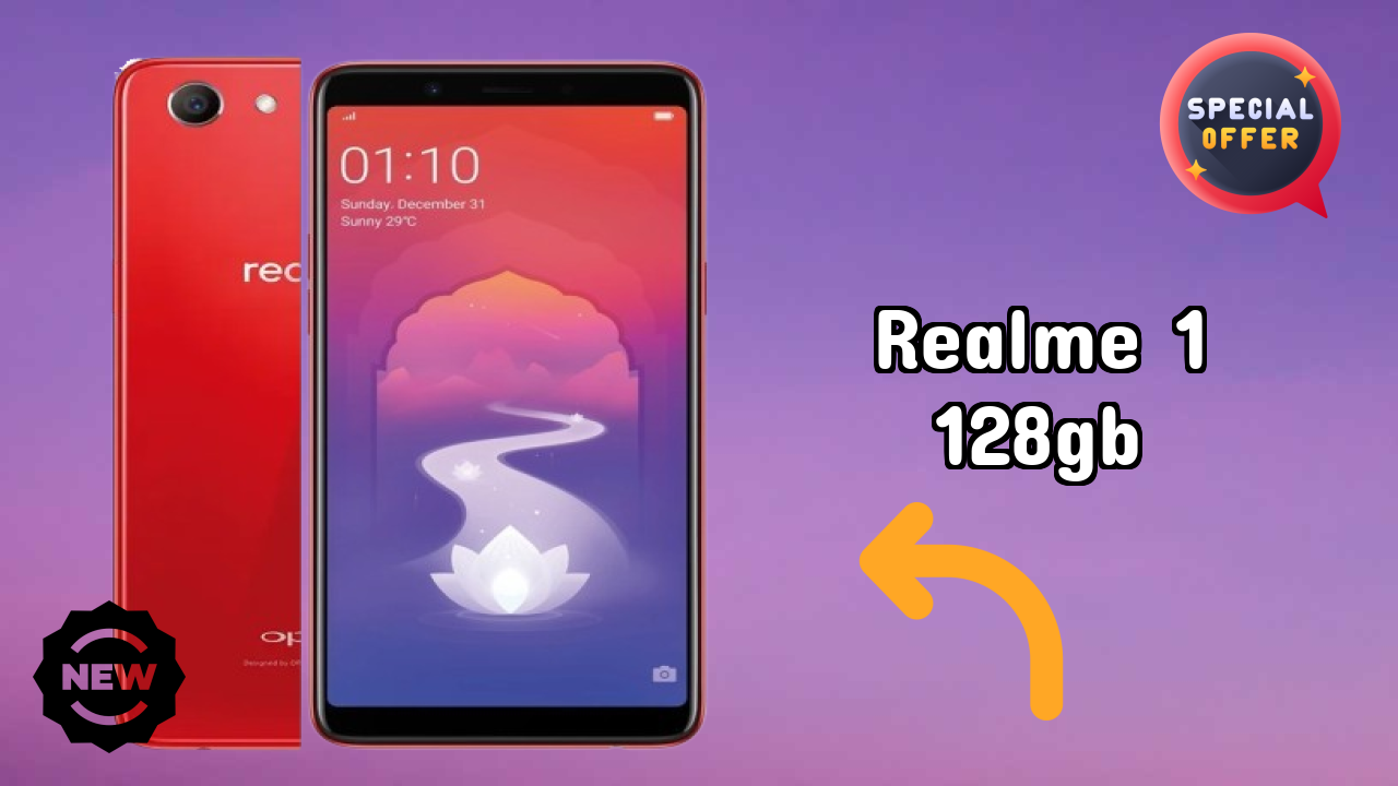 ₹12,990 पर Realme 1 128GB - इसके बारे में सब कुछ