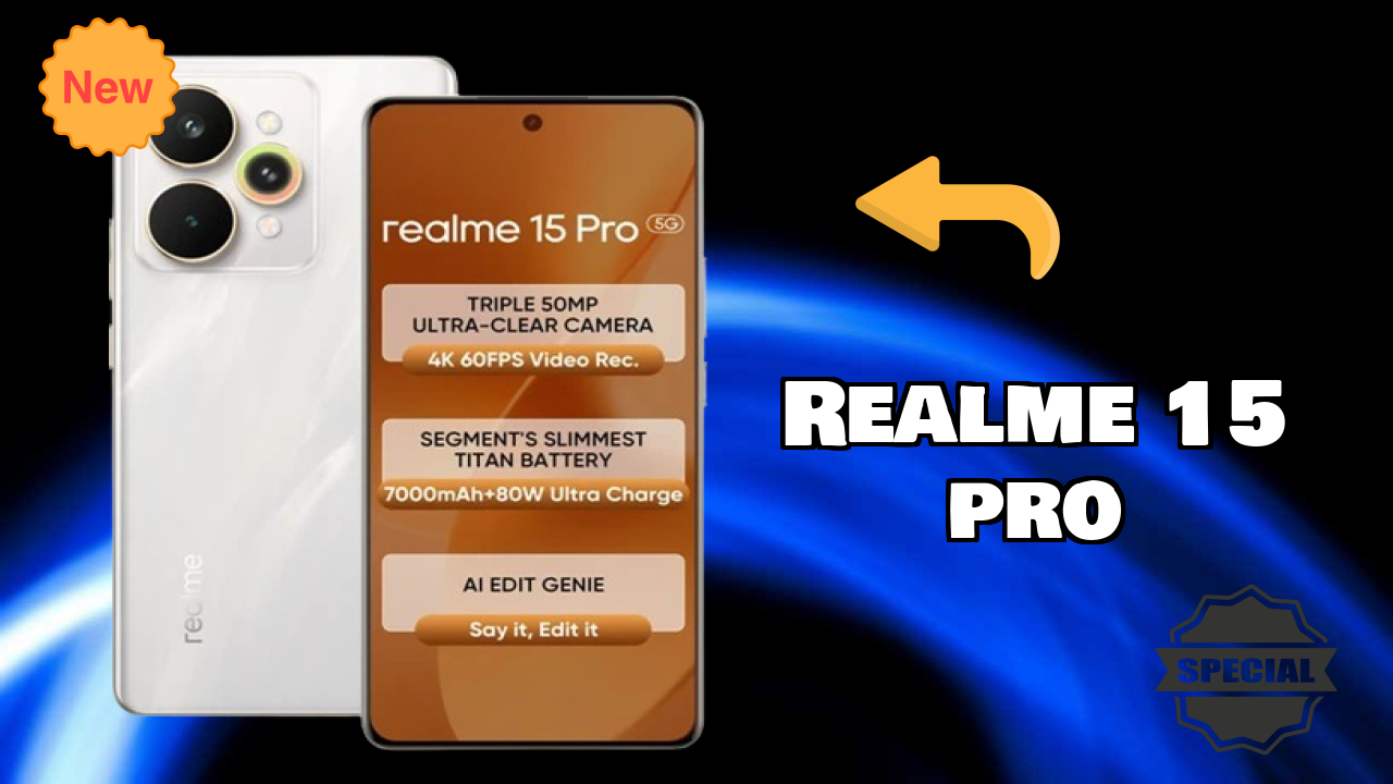 Realme 15 Pro बैटरी लाइफ: 7000 MAh चार्जिंग स्पीड