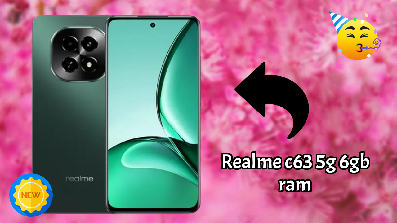 ₹12,499 पर Realme C63 5G 6GB RAM - बेस्ट फीचर्स समझाया गया