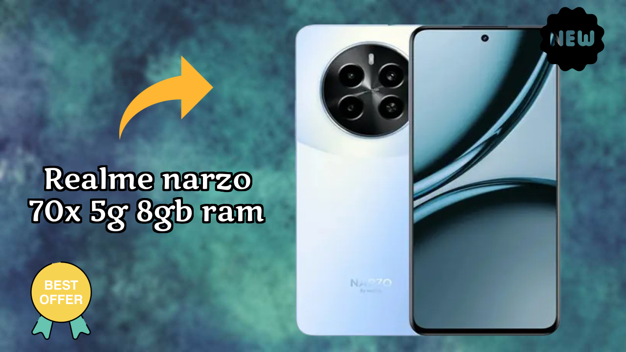 Realme Narzo 70x 5G 8GB RAM डिस्प्ले साइज़: 6.72 Inches (17.07 Cm) स्क्रीन रिव्यु