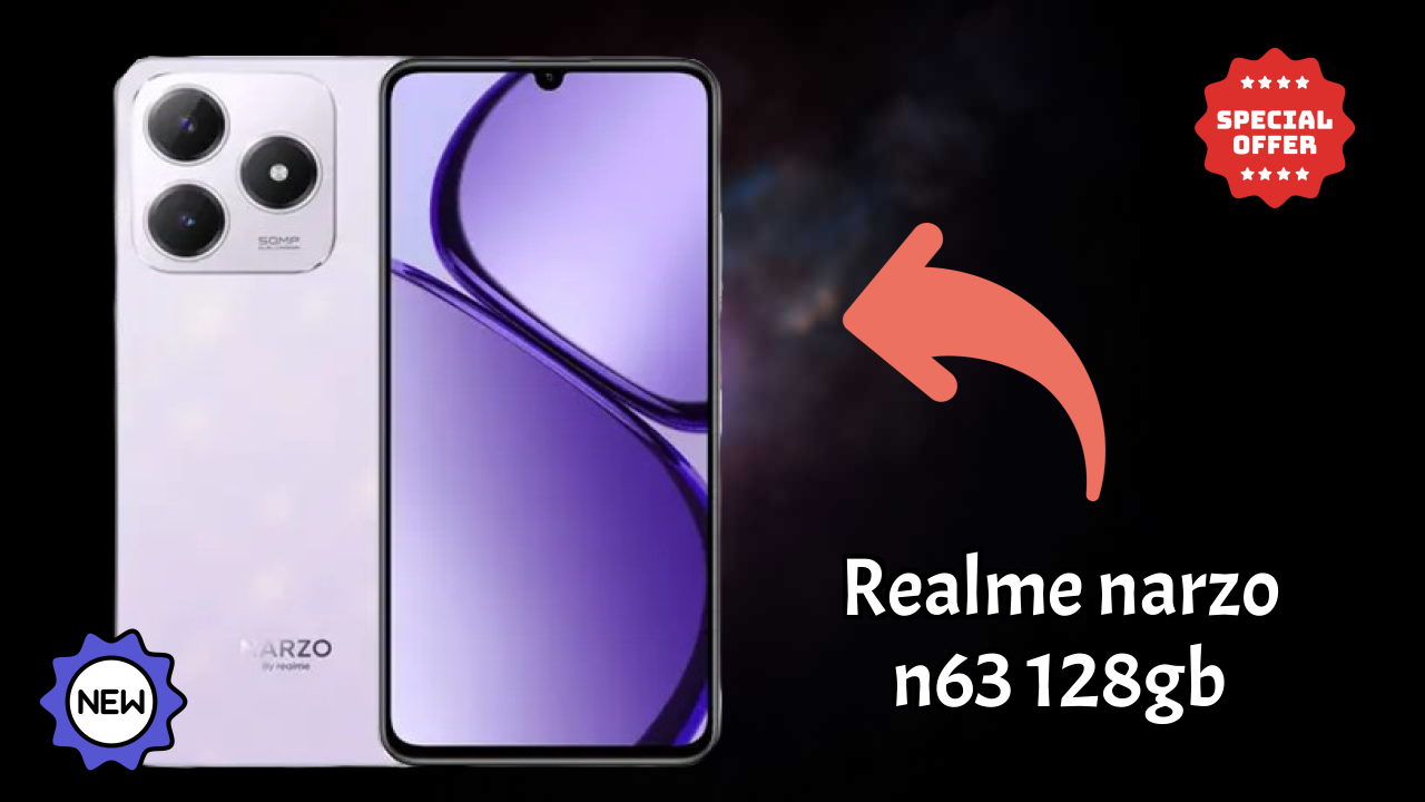 Realme Narzo N63 128GB RAM शो: 4 GB RAM गेमिंग चेक