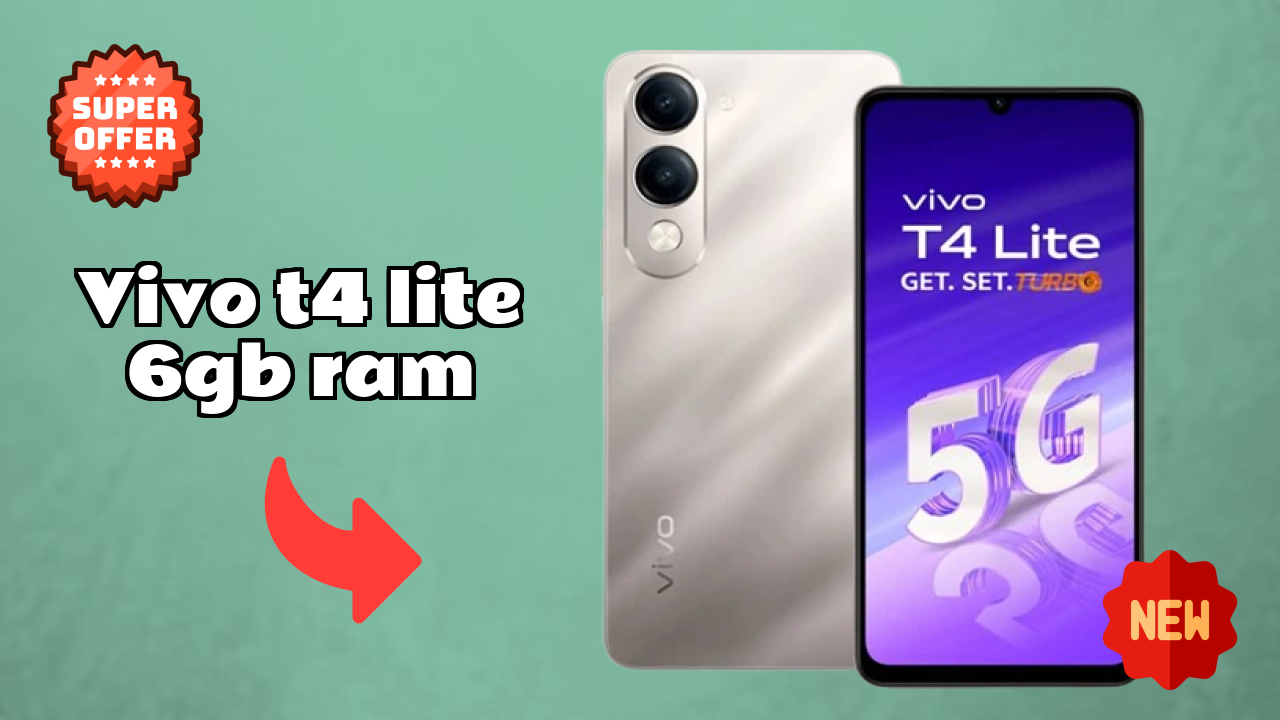 Vivo T4 Lite 6GB RAM शो: 6 GB RAM गेमिंग रिव्यु