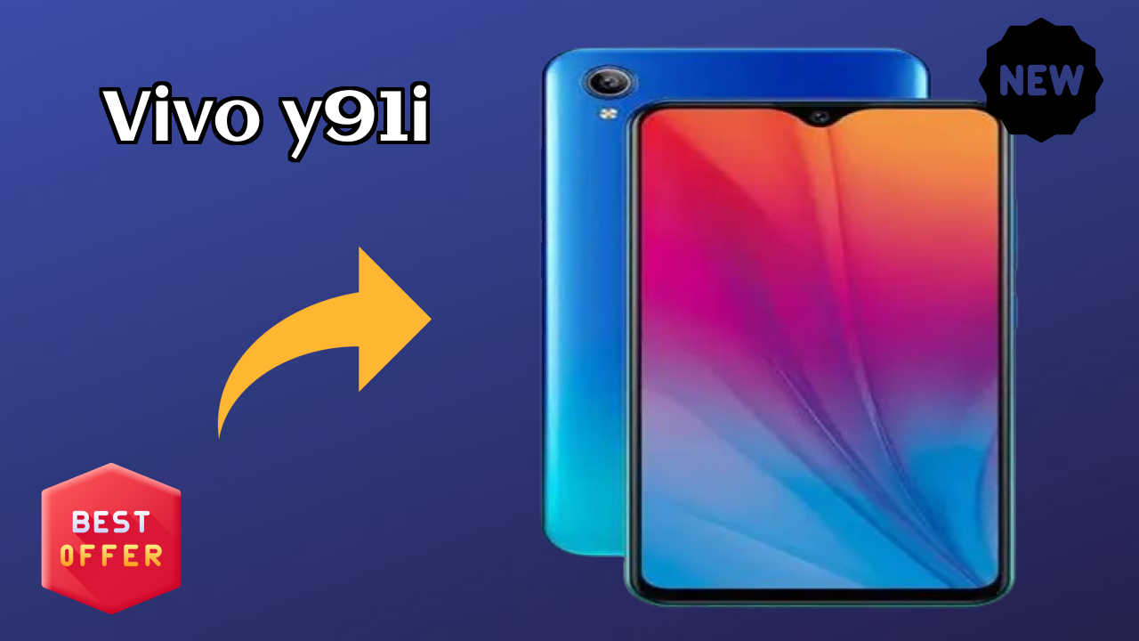 ₹8,990 पर Vivo Y91i - बेस्ट फीचर्स लिस्टबद्ध