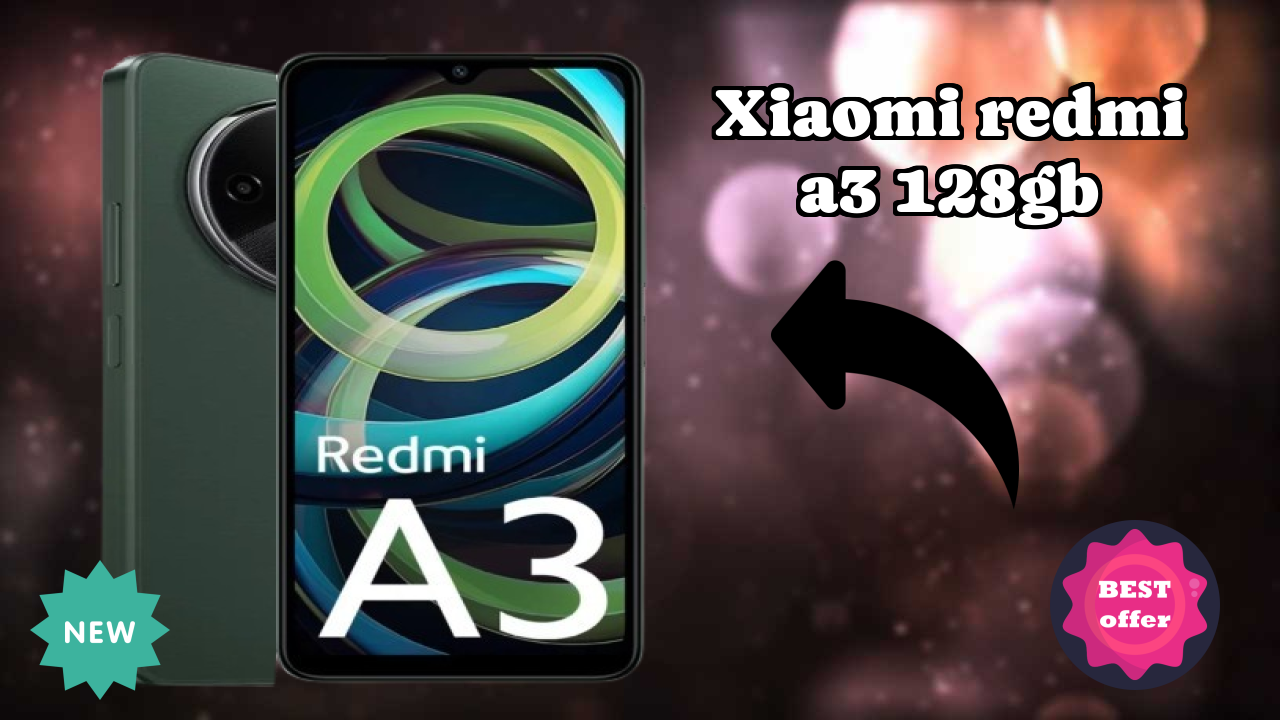 ₹7,599 पर Xiaomi Redmi A3 128GB - इस क़ीमत रेंज में बेस्ट फोन