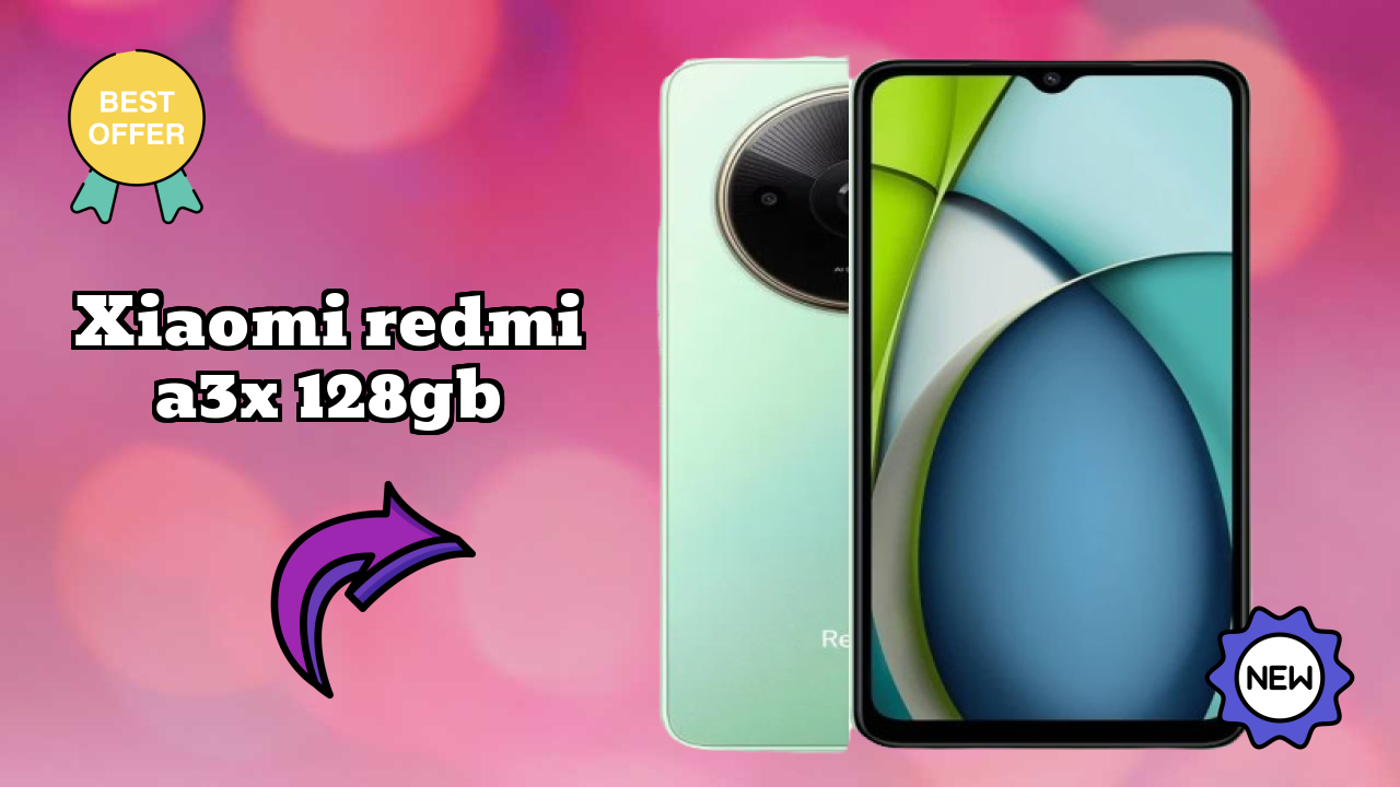 Xiaomi Redmi A3X 128GB कैमरा क्वॉलिटी: 5 MP Front Camera सेल्फी