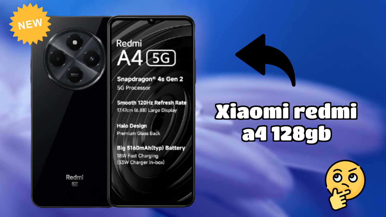 Xiaomi Redmi A4 128GB क़ीमत  डिस्कसन: ₹8,349 क़ीमत रिव्यु